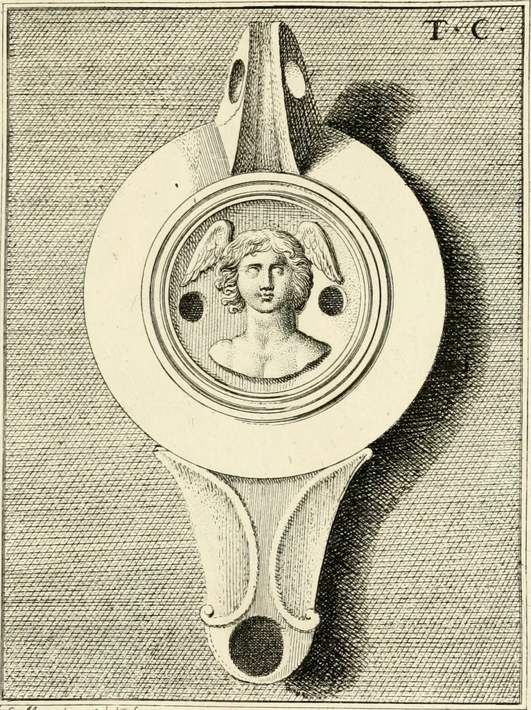 An illustration from Lucernae fictiles musei Passerii, 1739, leaf 248