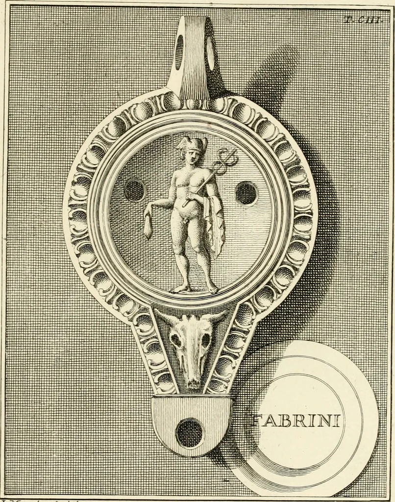 An illustration from Lucernae fictiles musei Passerii, 1739, leaf 254