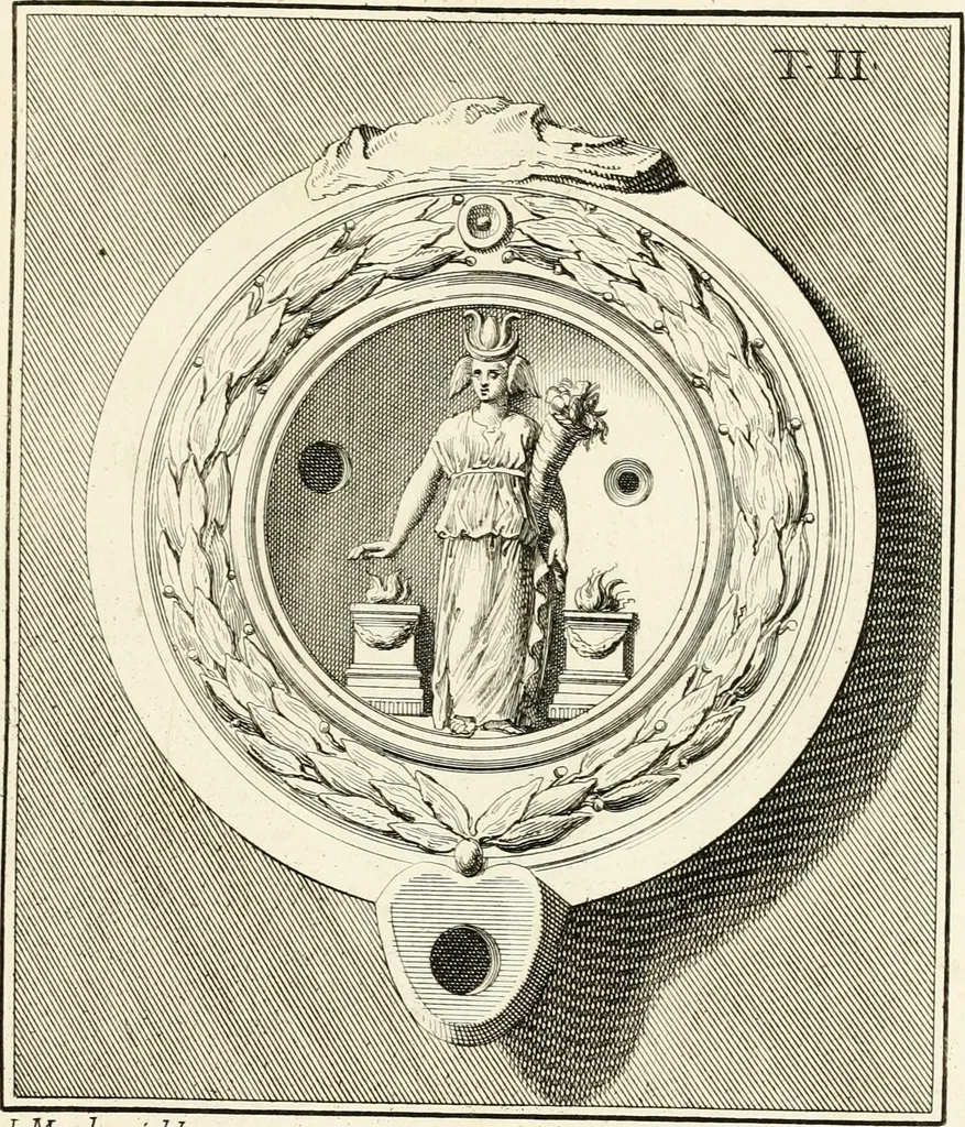 An illustration from Lucernae fictiles musei Passerii, 1739, leaf 52