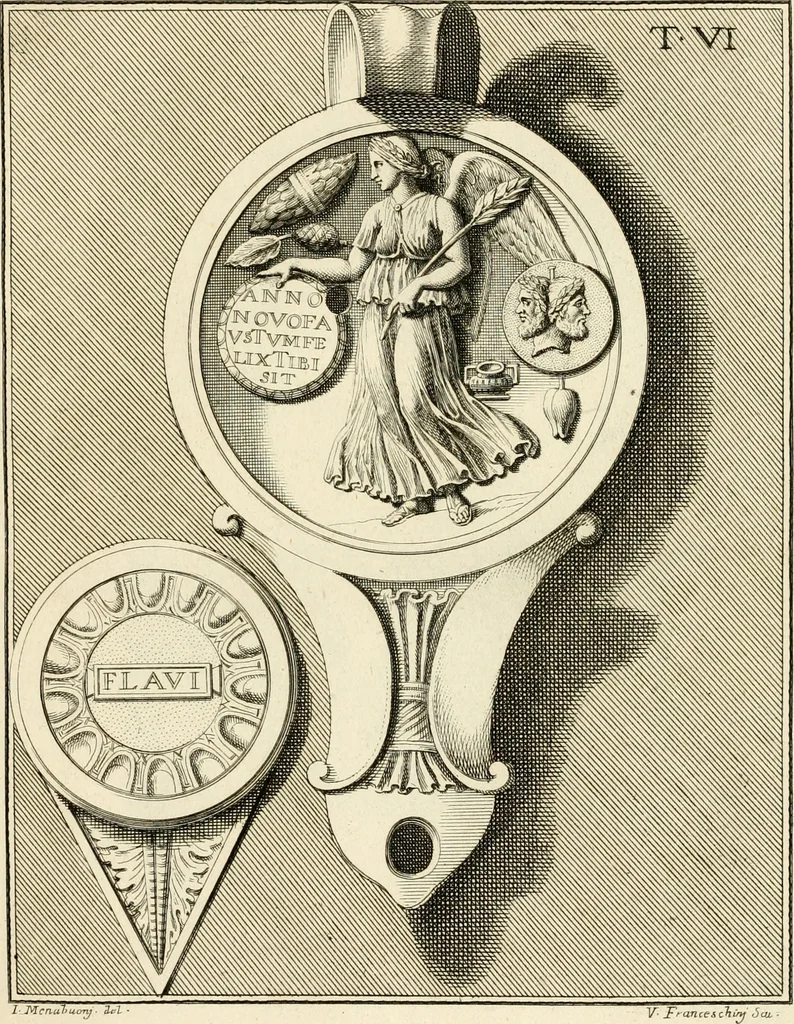 An illustration from Lucernae fictiles musei Passerii, 1739, leaf 60
