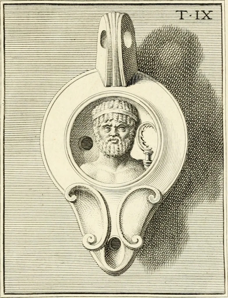 An illustration from Lucernae fictiles musei Passerii, 1739, leaf 66