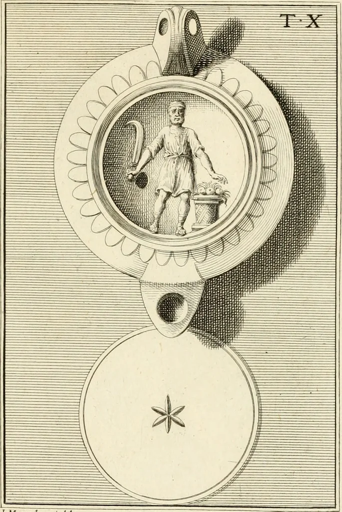 An illustration from Lucernae fictiles musei Passerii, 1739, leaf 68
