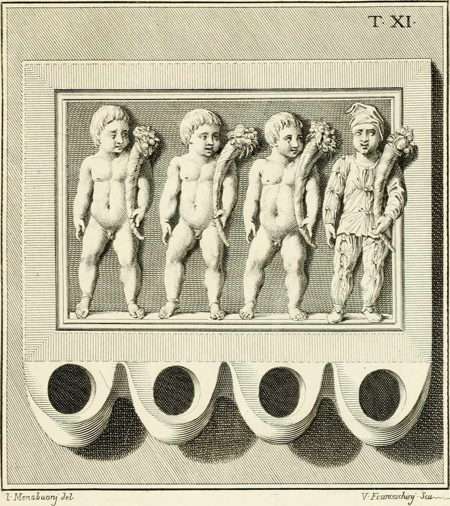 An illustration from Lucernae fictiles musei Passerii, 1739, leaf 70