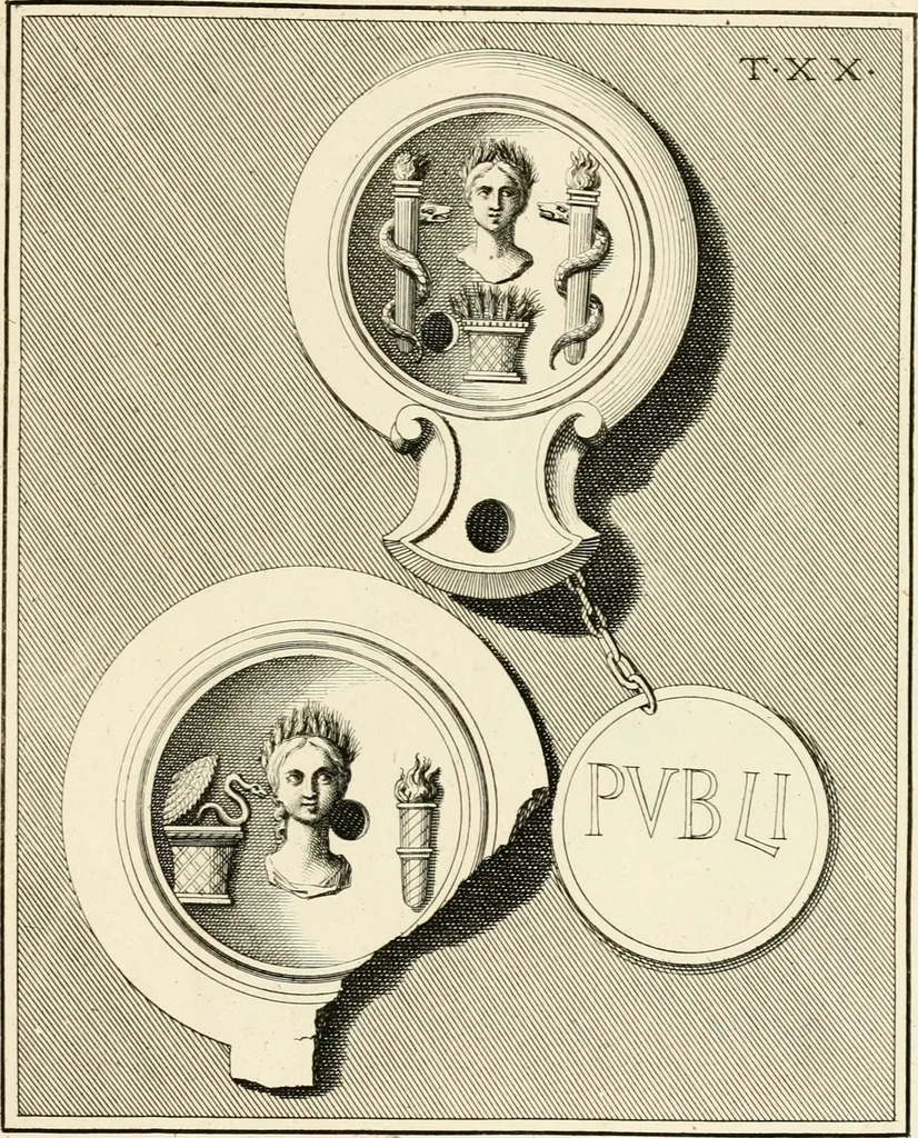 An illustration from Lucernae fictiles musei Passerii, 1739, leaf 88
