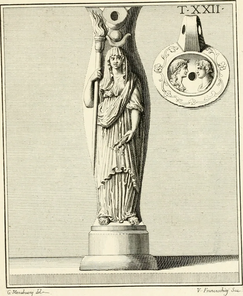 An illustration from Lucernae fictiles musei Passerii, 1739, leaf 92
