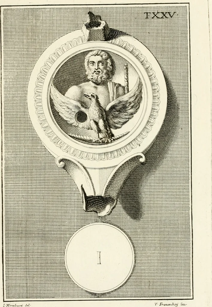 An illustration from Lucernae fictiles musei Passerii, 1739, leaf 98
