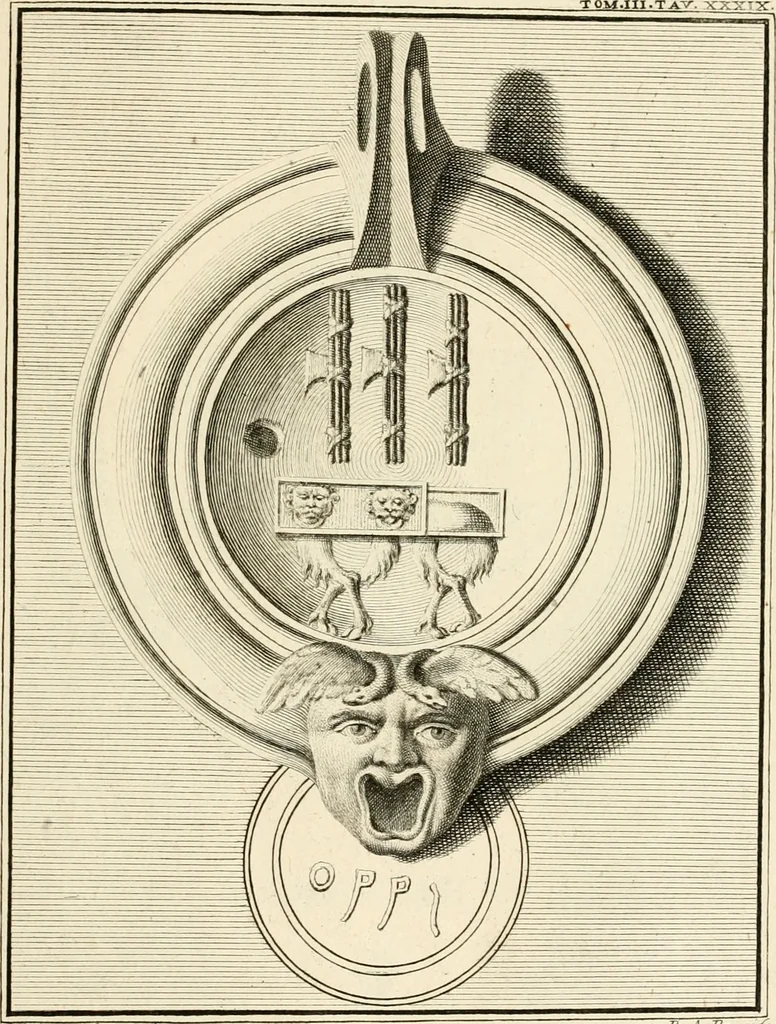 An illustration from Lucernae fictiles musei Passerii, 1739, leaf 106