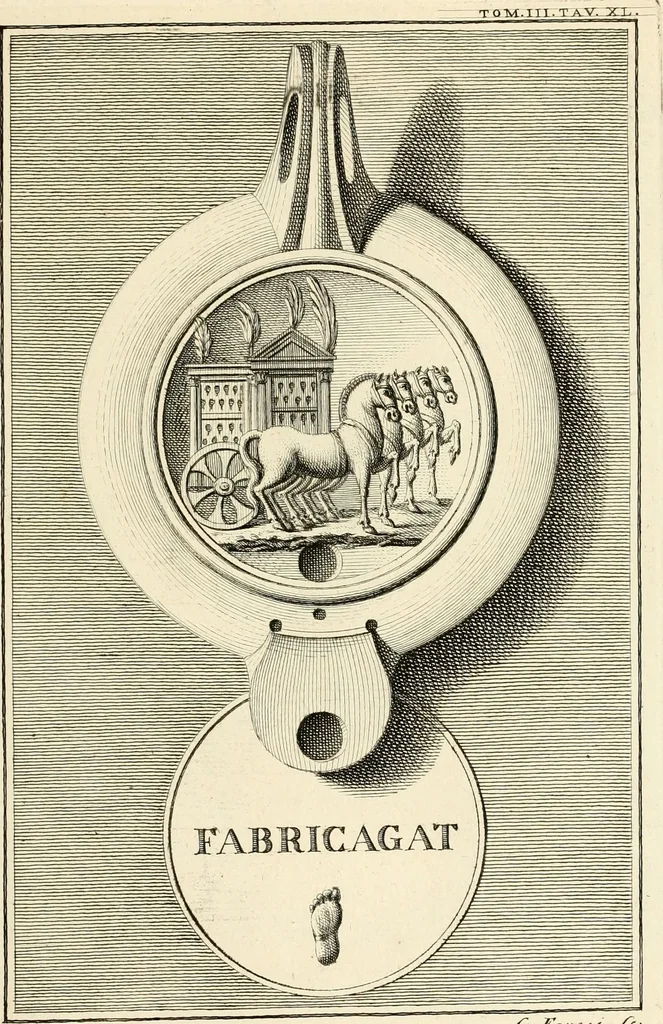 An illustration from Lucernae fictiles musei Passerii, 1739, leaf 108