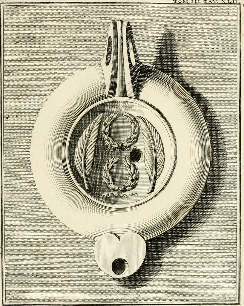 An illustration from Lucernae fictiles musei Passerii, 1739, leaf 112