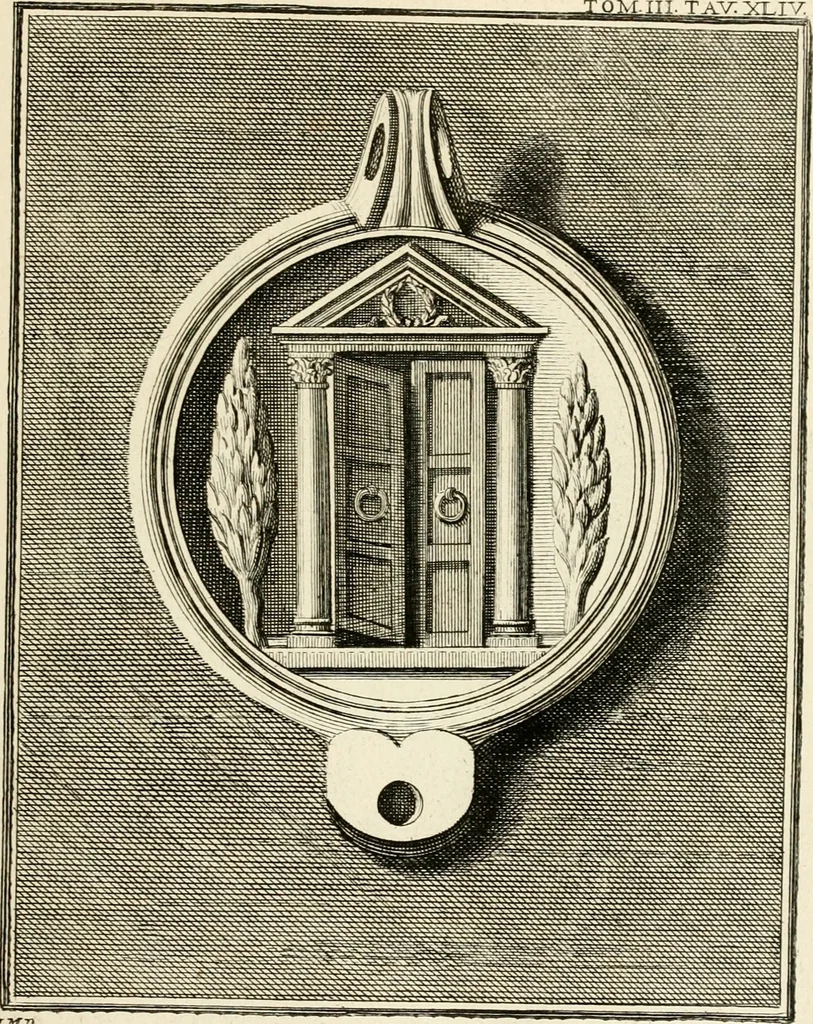 An illustration from Lucernae fictiles musei Passerii, 1739, leaf 116