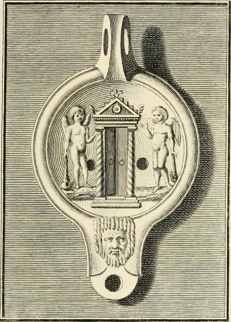 An illustration from Lucernae fictiles musei Passerii, 1739, leaf 118