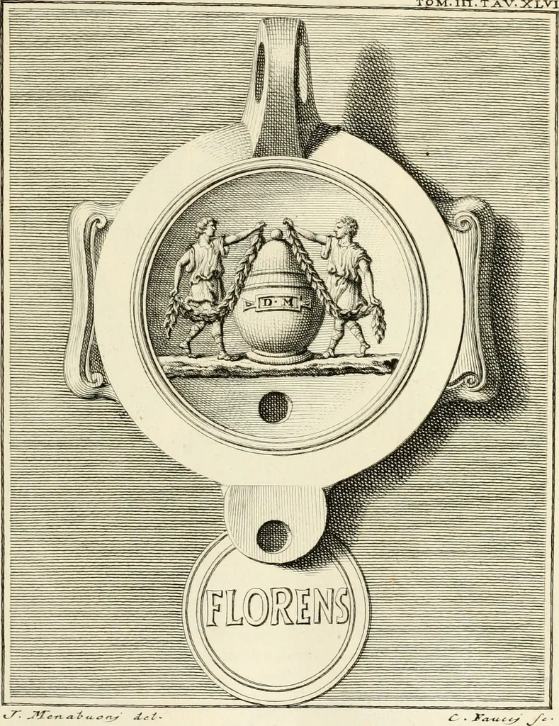 An illustration from Lucernae fictiles musei Passerii, 1739, leaf 120