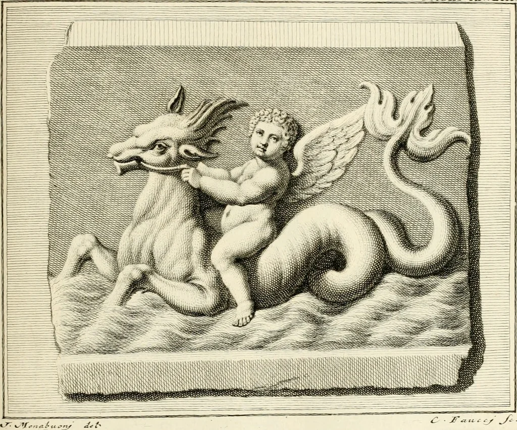 An illustration from Lucernae fictiles musei Passerii, 1739, leaf 134