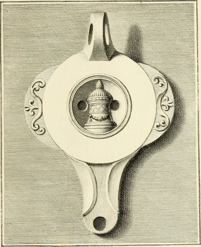 An illustration from Lucernae fictiles musei Passerii, 1739, leaf 136