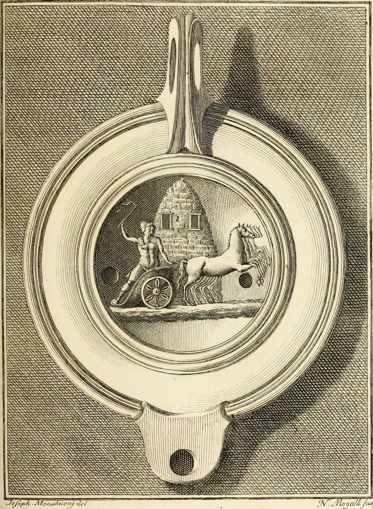 An illustration from Lucernae fictiles musei Passerii, 1739, leaf 140