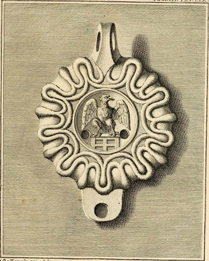 An illustration from Lucernae fictiles musei Passerii, 1739, leaf 146