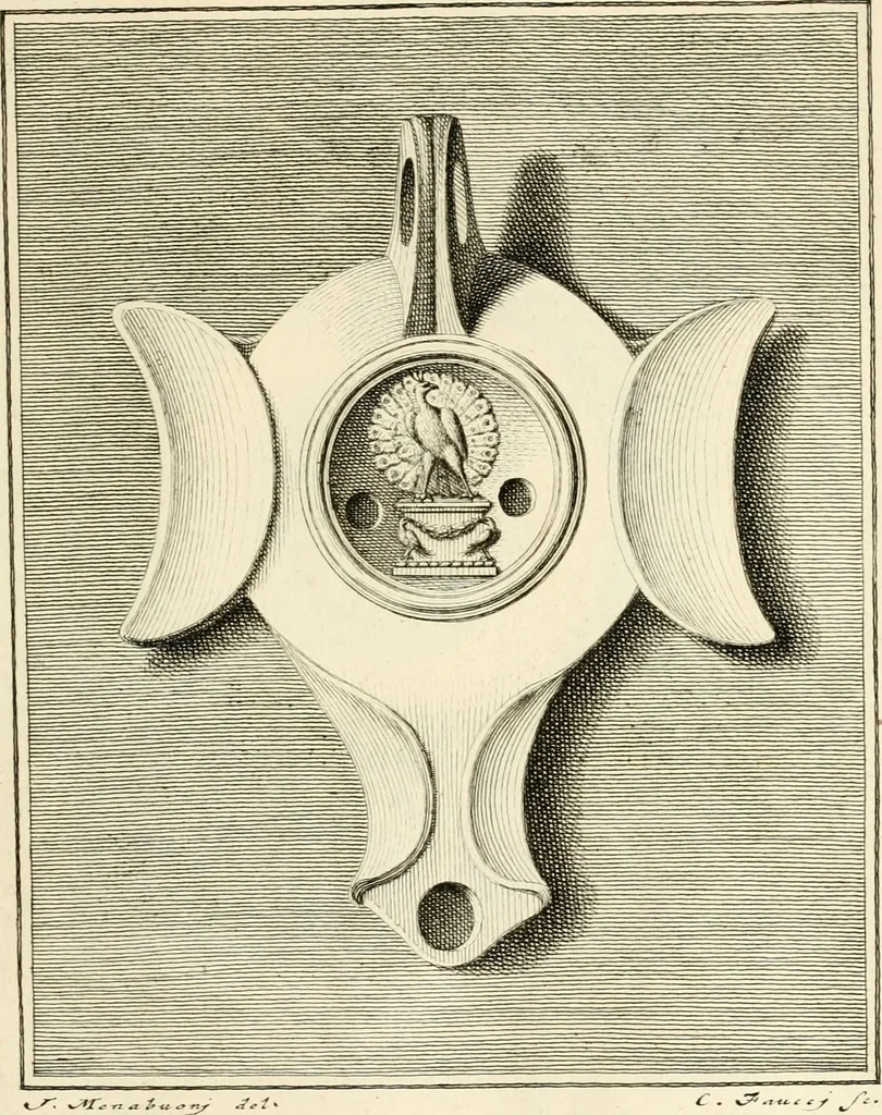 An illustration from Lucernae fictiles musei Passerii, 1739, leaf 150