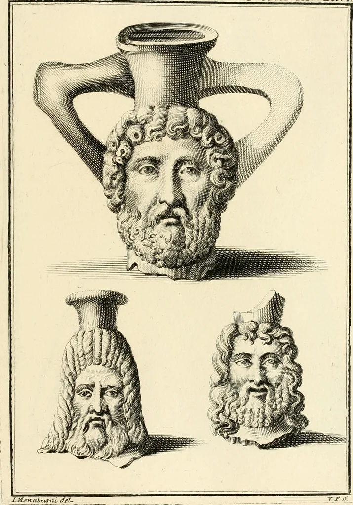 An illustration from Lucernae fictiles musei Passerii, 1739, leaf 160