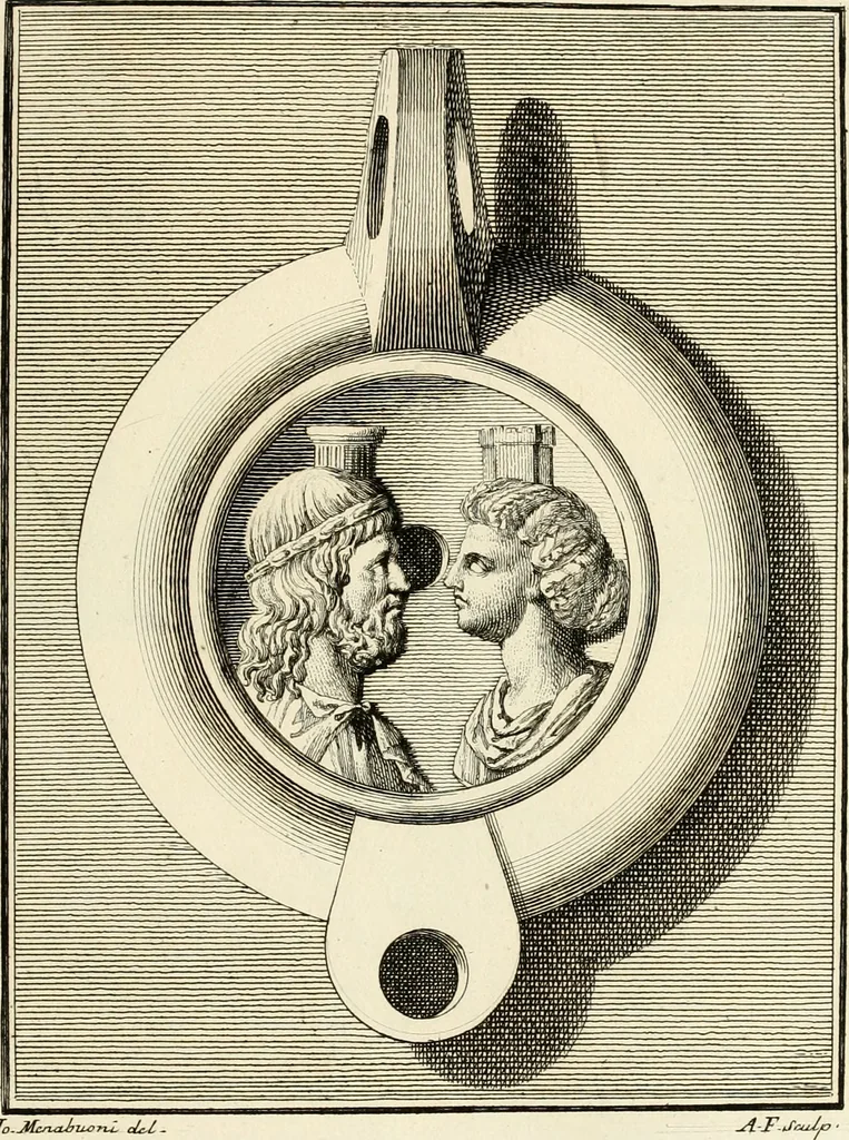 An illustration from Lucernae fictiles musei Passerii, 1739, leaf 170