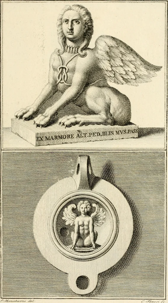 An illustration from Lucernae fictiles musei Passerii, 1739, leaf 178