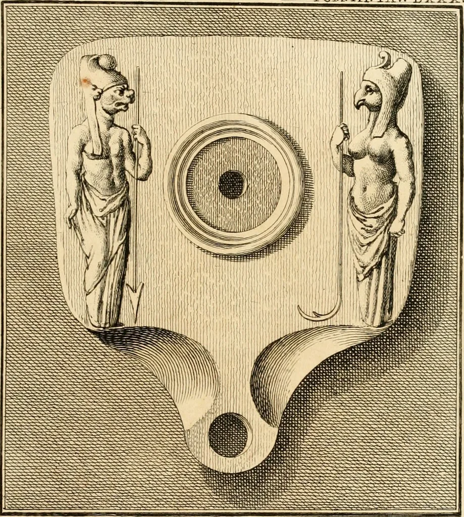 An illustration from Lucernae fictiles musei Passerii, 1739, leaf 188