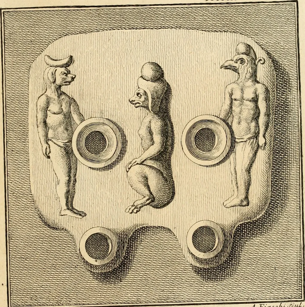 An illustration from Lucernae fictiles musei Passerii, 1739, leaf 190