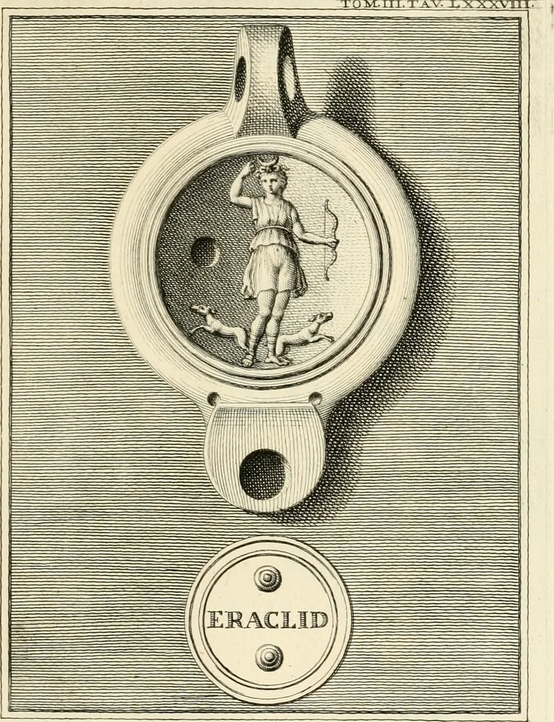 An illustration from Lucernae fictiles musei Passerii, 1739, leaf 204