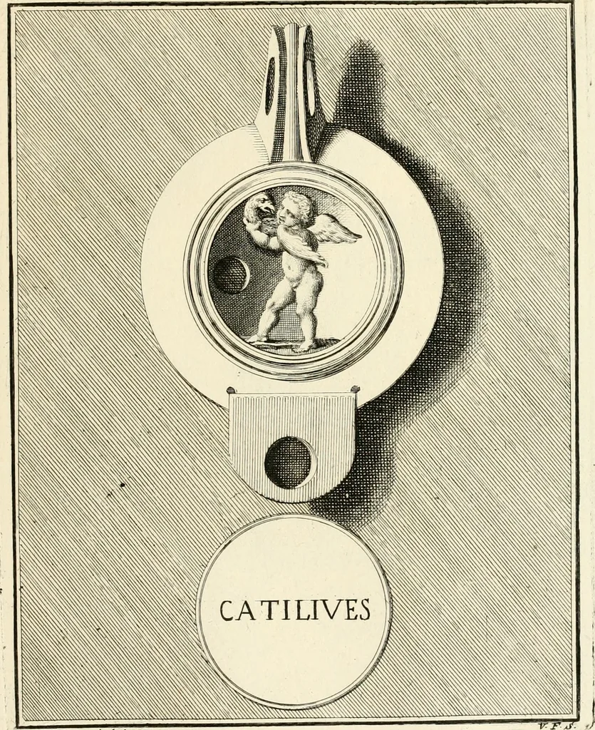An illustration from Lucernae fictiles musei Passerii, 1739, leaf 210