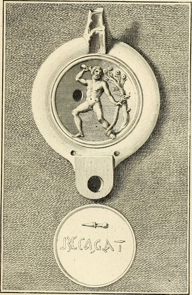 An illustration from Lucernae fictiles musei Passerii, 1739, leaf 214