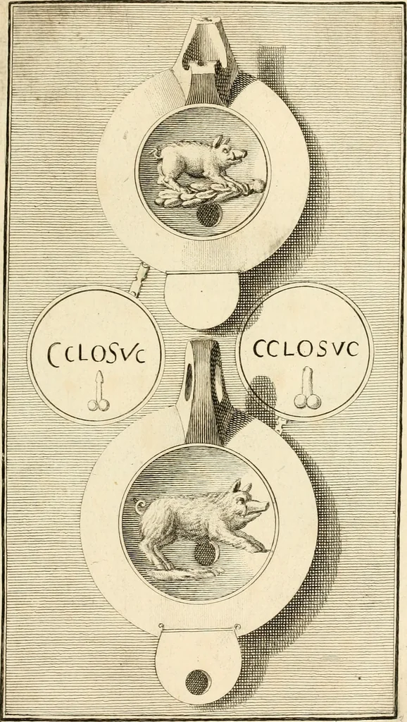An illustration from Lucernae fictiles musei Passerii, 1739, leaf 218