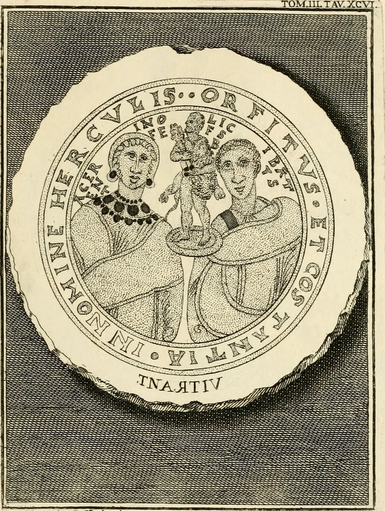 An illustration from Lucernae fictiles musei Passerii, 1739, leaf 220