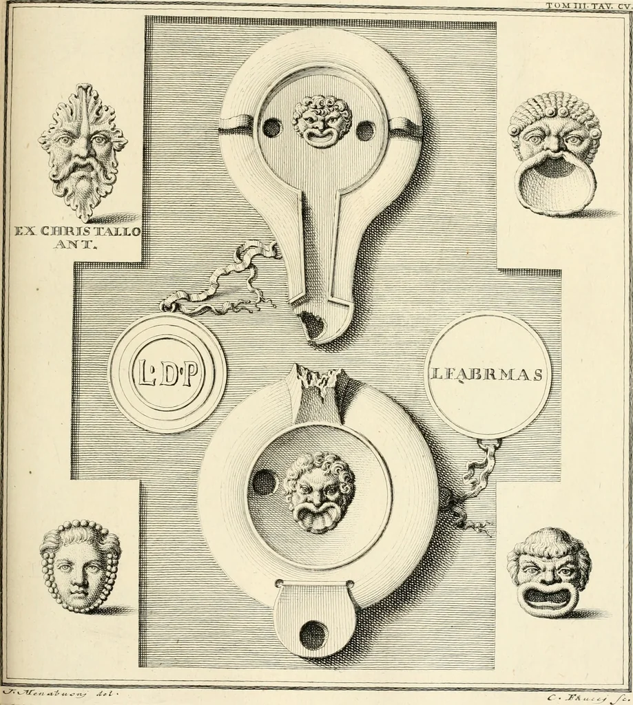 An illustration from Lucernae fictiles musei Passerii, 1739, leaf 238