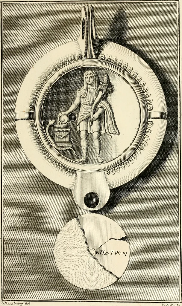 An illustration from Lucernae fictiles musei Passerii, 1739, leaf 246