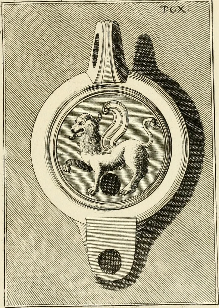 An illustration from Lucernae fictiles musei Passerii, 1739, leaf 248