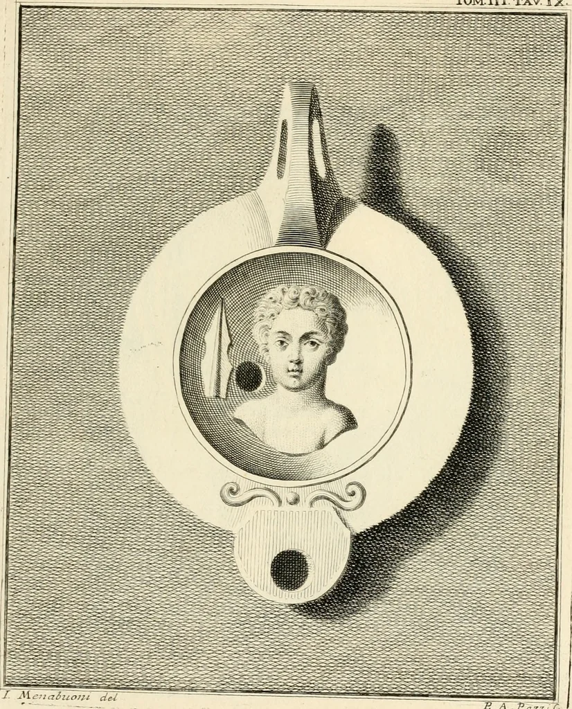 An illustration from Lucernae fictiles musei Passerii, 1739, leaf 46