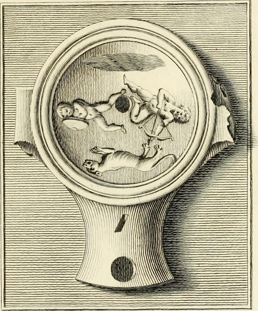 An illustration from Lucernae fictiles musei Passerii, 1739, leaf 48