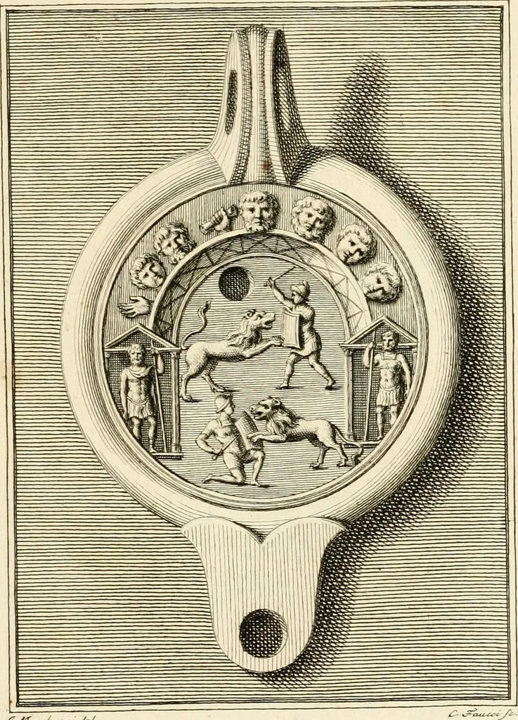 An illustration from Lucernae fictiles musei Passerii, 1739, leaf 50
