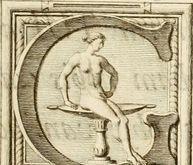 An illustration from Lucernae fictiles musei Passerii, 1739, leaf 6