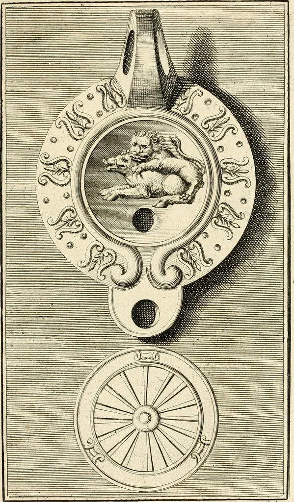 An illustration from Lucernae fictiles musei Passerii, 1739, leaf 62