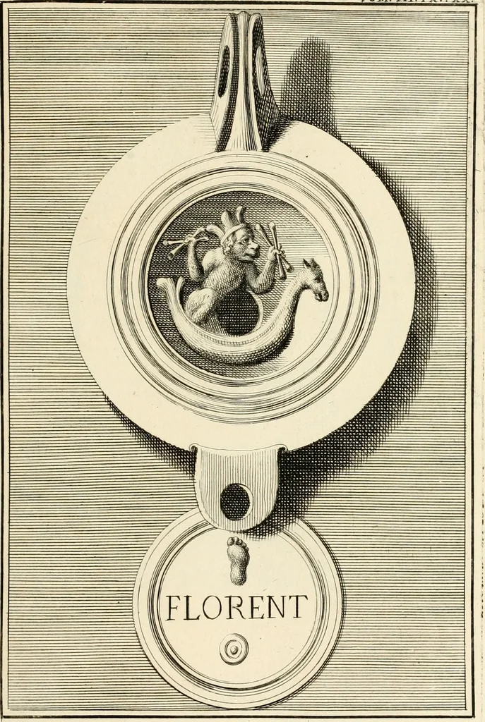 An illustration from Lucernae fictiles musei Passerii, 1739, leaf 68