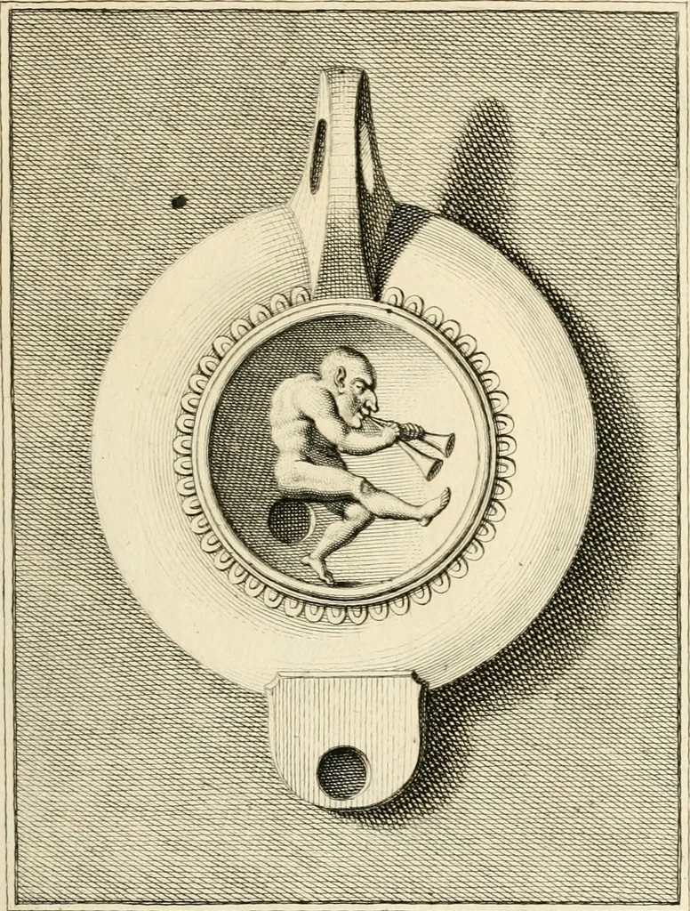 An illustration from Lucernae fictiles musei Passerii, 1739, leaf 70