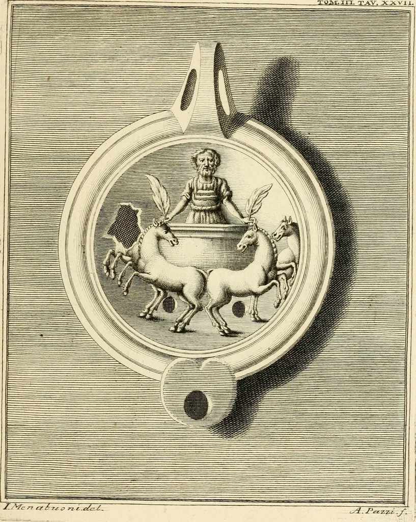 An illustration from Lucernae fictiles musei Passerii, 1739, leaf 82