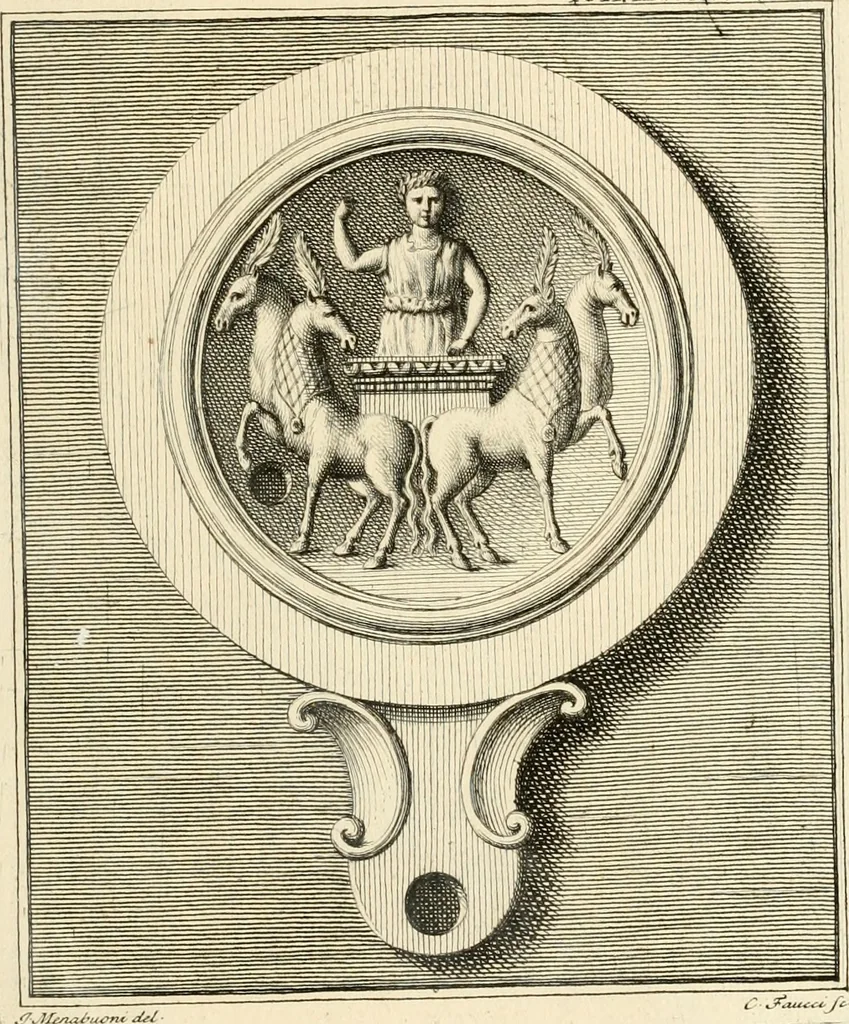 An illustration from Lucernae fictiles musei Passerii, 1739, leaf 84
