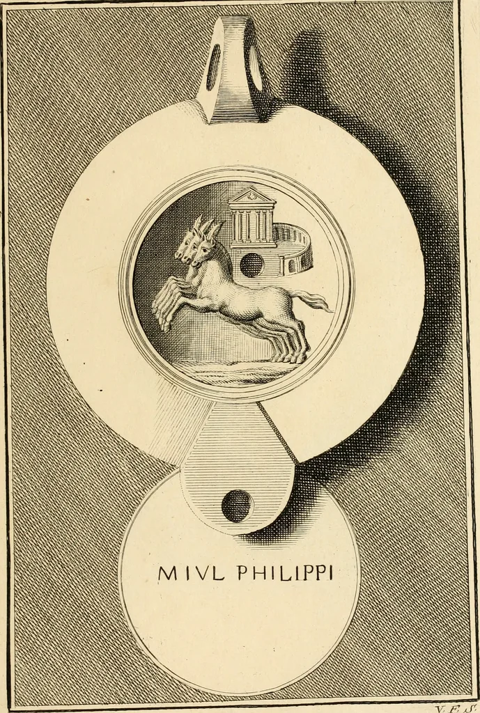 An illustration from Lucernae fictiles musei Passerii, 1739, leaf 86