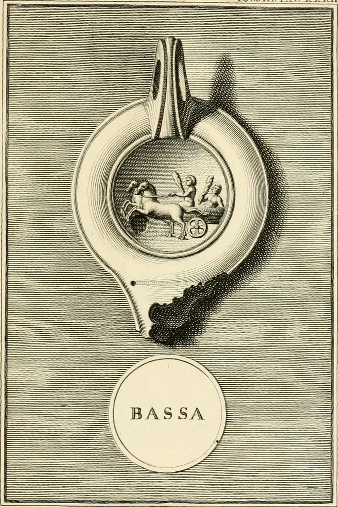 An illustration from Lucernae fictiles musei Passerii, 1739, leaf 92