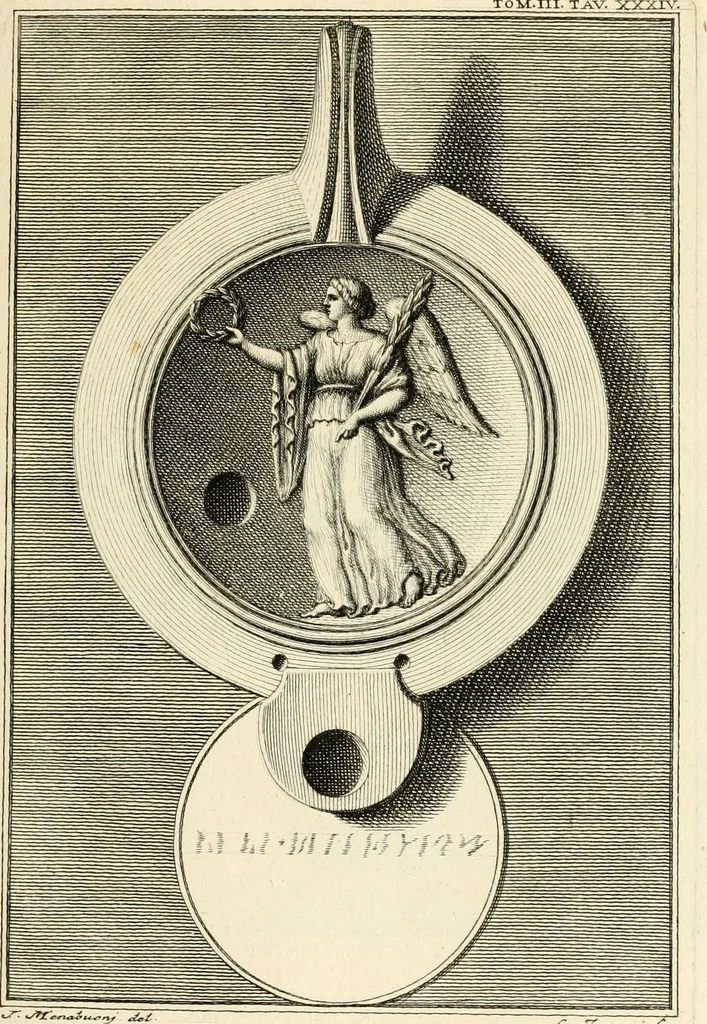 An illustration from Lucernae fictiles musei Passerii, 1739, leaf 96