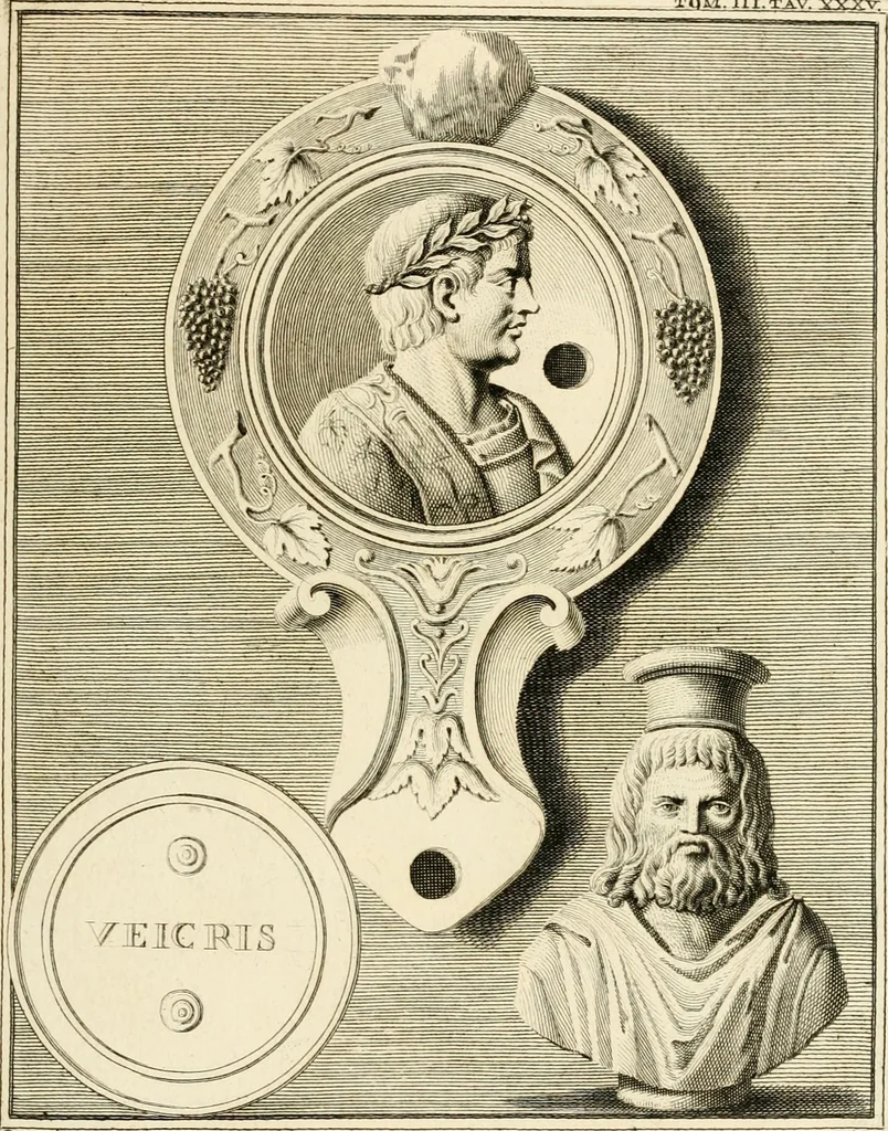 An illustration from Lucernae fictiles musei Passerii, 1739, leaf 98