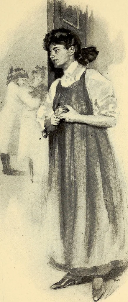 An illustration from The luck of the Dudley Grahams : as related in extracts from Elizabeth Graham's diary, 1907, leaf 192