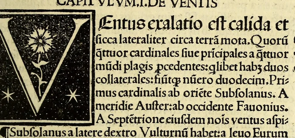 An illustration from Luculentissima quaeda[m] terrae totius descriptio : cu[m] multis vtilissimis cosmographiae iniciis. Nouaq[ue] [et] q[uam] ante fuit verior Europæ nostræ formatio. Præterea, fluuioru[m]: montiu[m]: prouintiaru[m]: vrbiu[m]: [et] gentium q[uam] plurimoru[m] vetustissima nomina recentioribus admixta vocabulis. Multa etia[m] quæ diligens lector noua vsuiq[ue] futura inueniet . ., 1515, leaf 63