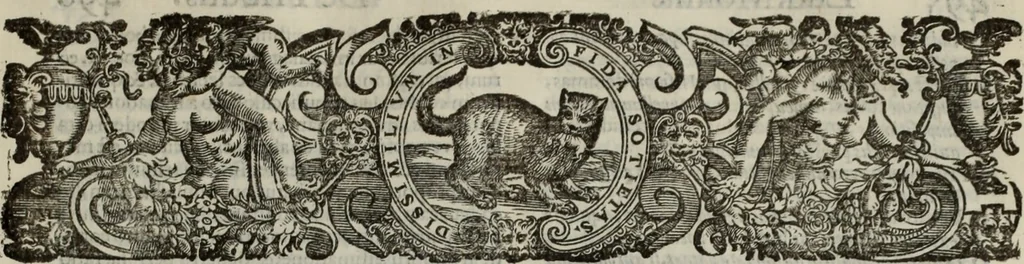 An illustration from Lud. Molinae e Societate Jesu ... De iustitia et jure tratactus : qui est de justitia commutativa circa bona corporis, personarumque nobis coniunctarum, 1611, leaf 1860